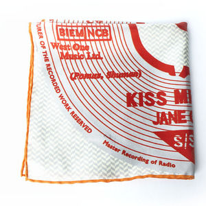 Jane Carr Pocket Square Men Ghost White